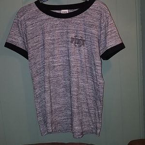 Pink Victoria's Secret Tshirt.